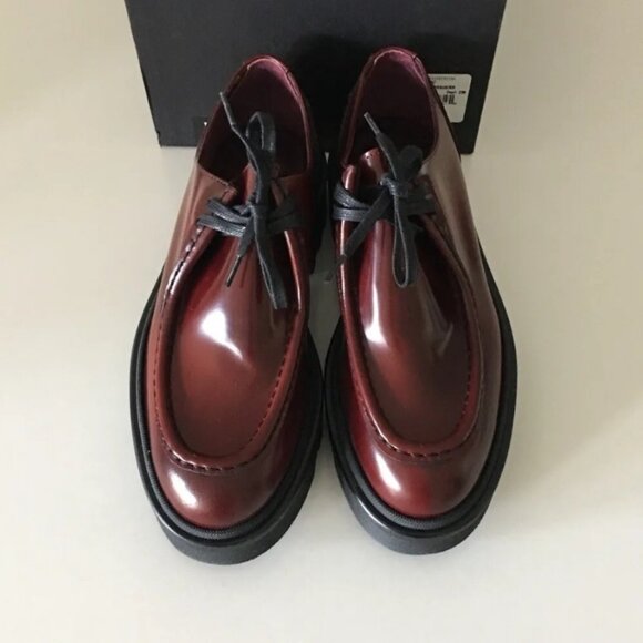 Dries Van Noten NEW! US sz. 6 - 8.75" insole Leather Platform Derby Loafer - Picture 2 of 9